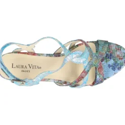 Sandales|Talons*Laura Vita Alcbaneo 01 Turquoise